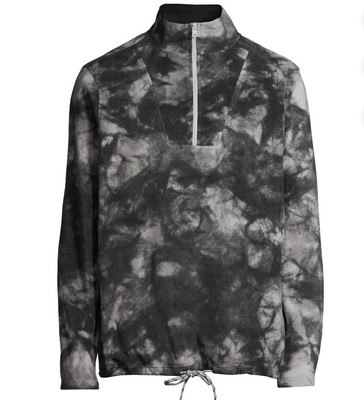 No Boundaries MEN'S POLAR FLEECE PULLOVER  BLACK Mens Sz XL