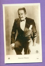 ADOLPHE MENJOU # 856 VINTAGE PHOTO PC. PUBLISHER FRANCE 3778