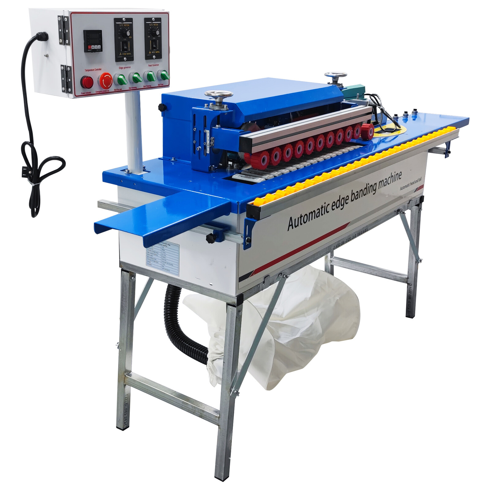 110V Edge Banding Machine Automatic Trimming Machine Break Double-Sided Gluing