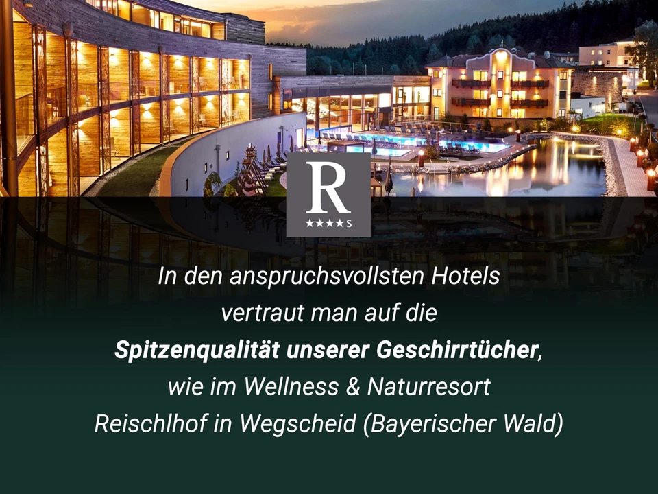 10er Set Geschirrtücher Baumwolle in 46x70 cm - super saugstarke und robuste ... - Bild 3 von 4