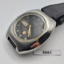 PROJECT TO FIX WORKING RADO BLACK DIAL MENS DAY DATE WATCH 8861