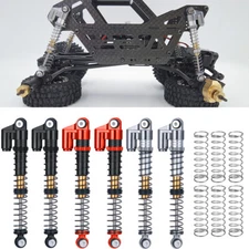 4PCS 53mm Alum Shock Absorber Damper/Carbon Fiber Frame for 1:24 RC Axial SCX24