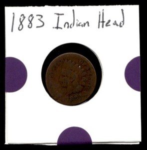 1883 Indian Head Cent #1C Philadelphia Mint A3