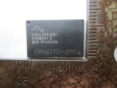 1x S99JLO64J001 S99JL064JO01 S99JL064J0O1 S99JL064J00I S99JL064J001 TSOP48 IC #E