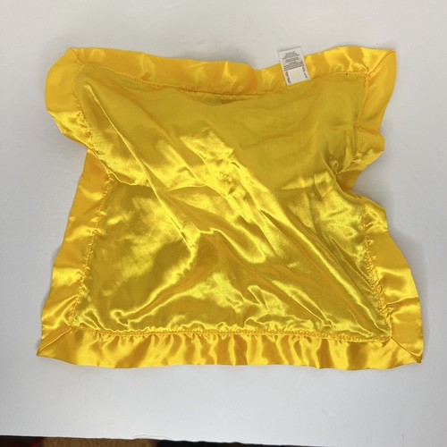 Disney Winnie the Pooh Red Yellow Satin Trim Security Blanket Lovey Hello NWT - Picture 8 of 11