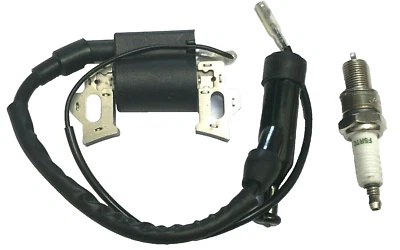 ROCWOOD Ignition Coil For Honda GX110 GX120 GX140 GX160 GX200 30500 ZE1 033 & Spark Plug