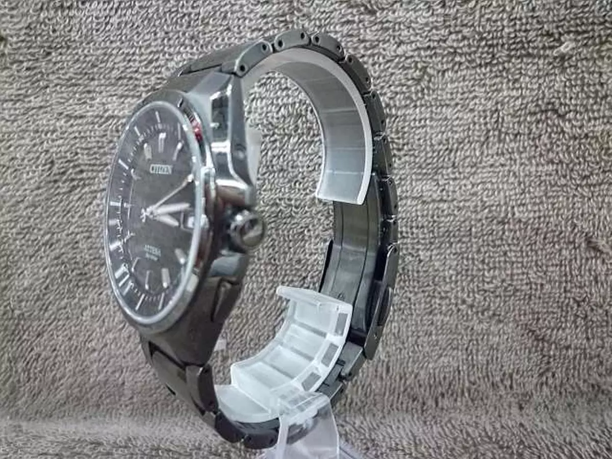 Citizen Attesa ATD53-3051 Cal.H110 Titanium Box Date Solar Mens