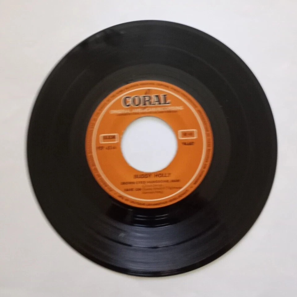 45 tours ep BUDDY HOLLY "Rave On" 94.607 - Photo 3/4