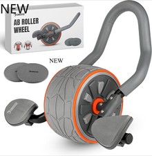 DMoose Fitness Ab Roller Wheel with Elbow Support 2 Knee Pads,Abdominal Trainer.