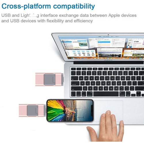 256GB USB i Flash Drive 64G Storage Memory Stick For iPhone iPad IOS Android - Imagen 5 de 16