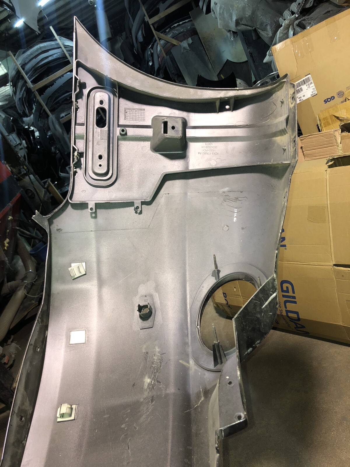 2014 ASTON MARTIN RAPIDE BUMPER COVER AD43-17K835AG OEM USED