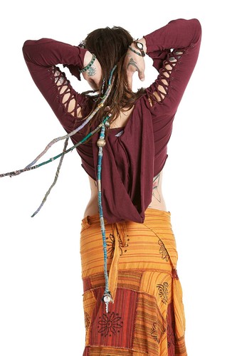 Pixie Top, Psy Trance Clothing, Fairy Top, Psytrance Top, Fae Festival Clothing - 第 58/66 張圖片