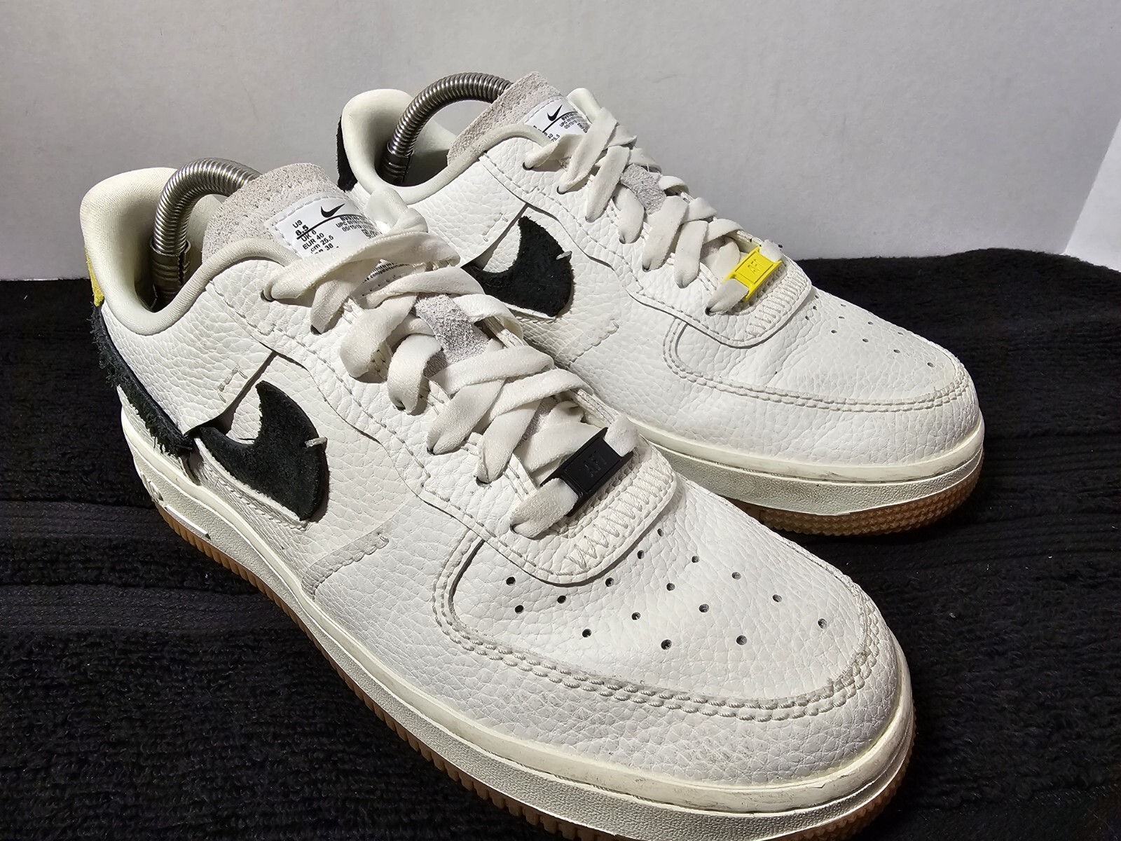 af1 vandalized black