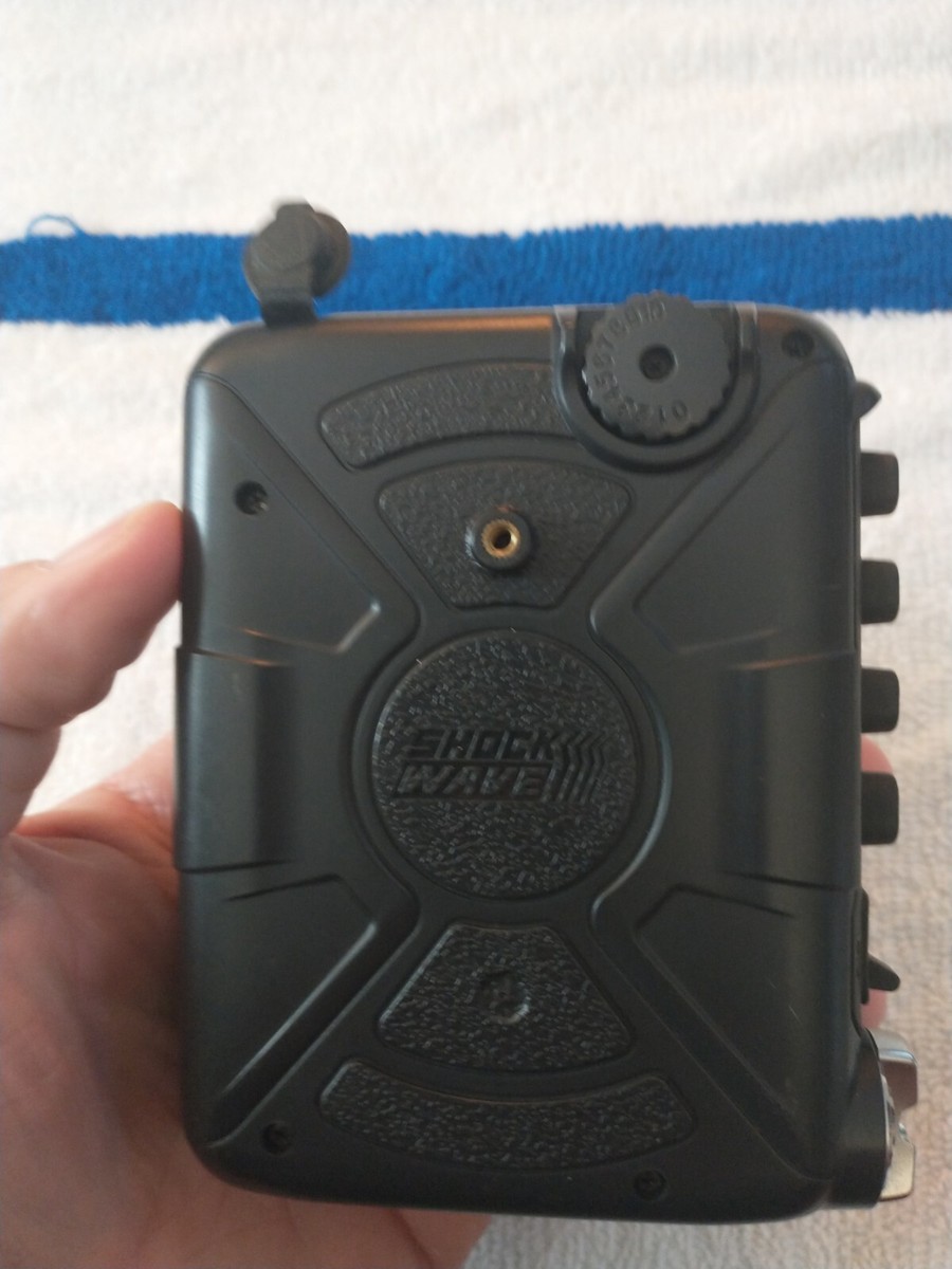 [メンテ稼動品]パナソニックショックウェーブ　カセットプレーヤーRQ-SW44V メンテ稼動品]パナソニックショックウェーブ カセットプレーヤー