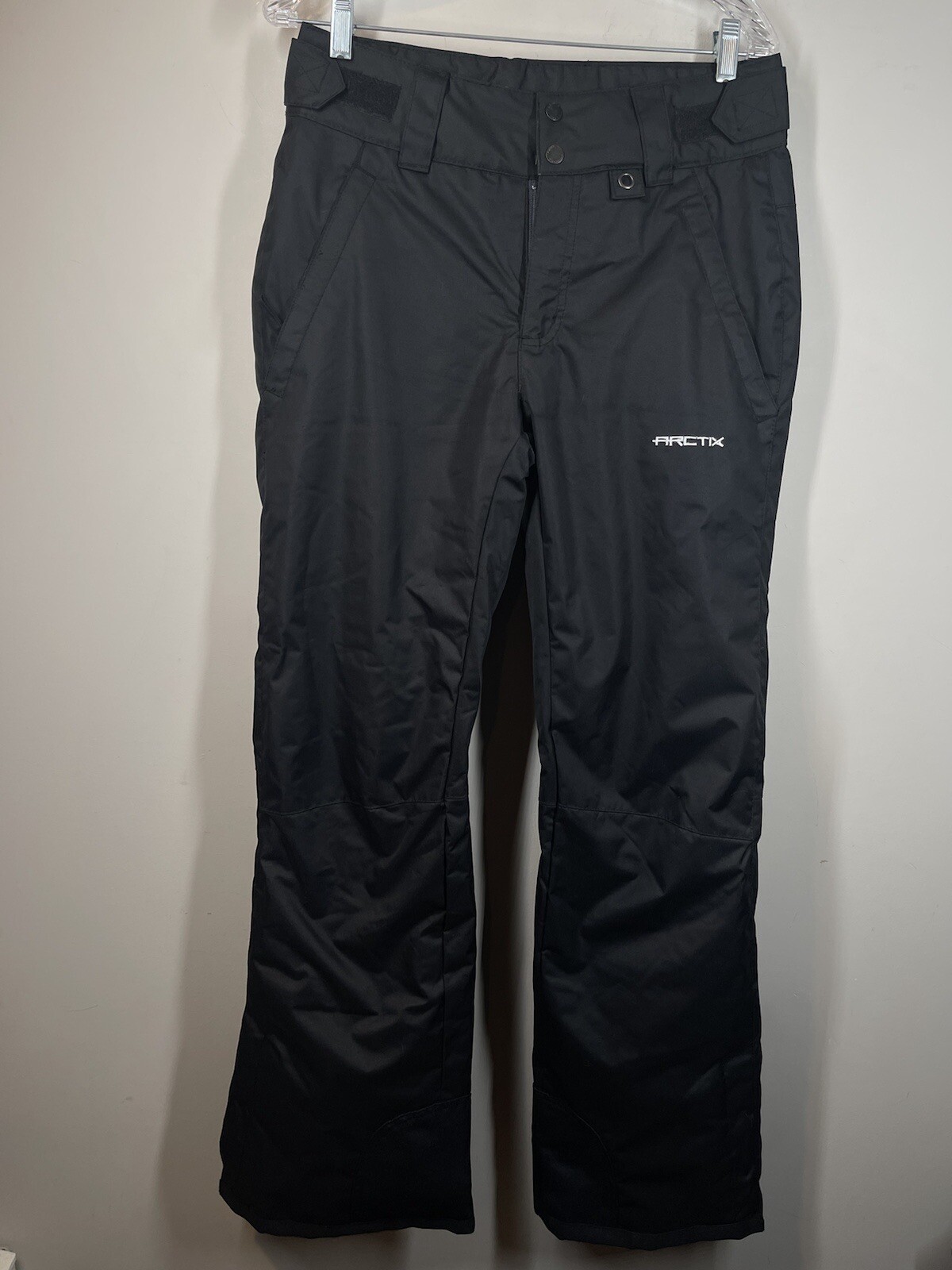 Arctix Womens 3K Insulated Black Snow Ski Snowboard Pants Black Sz