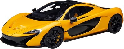 AUTOart 1/18 McLaren P1 Metallic Yellow/Black & Yellow Seat Model Car Japan