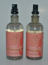 2 BATH  BODY WORKS AROMATHERAPY ENERGY ORANGE GINGER ESSENTIAL OIL MIST SPRAY