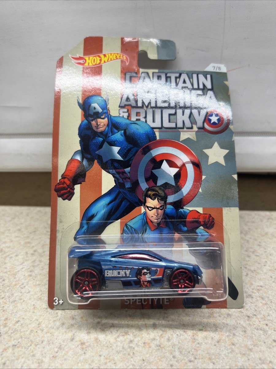 Hot Wheels Marvel 1940 Ford Coupe Captain America Yellow