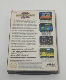 Double Dragon 2 (Nintendo NES, 1990) With Box