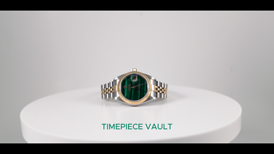 もっち ROLEX 79173G (本体分) ROLEX LADY DATEJUST 79173 GOLD & STEEL 26MM GREEN MALACHITE DIAL