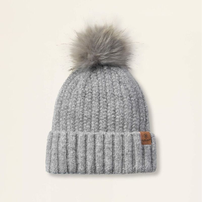 Ariat Women's Chilton Beanie- Grey
