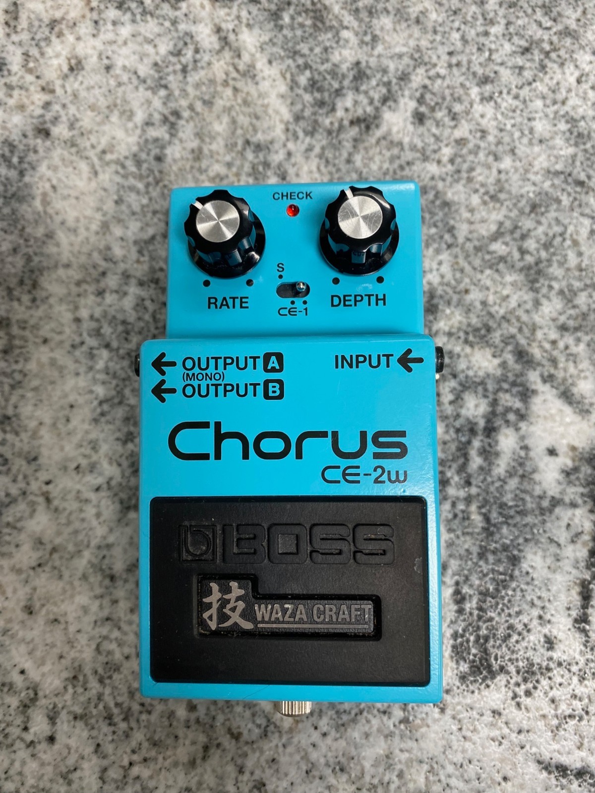 BOSS Waza Craft CE-2W Made in Japan Chorus Guitar Effects Pedal