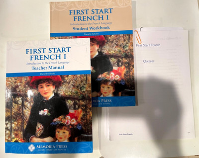First Start French 1 Teacher Manual/ Student Workbook/ with CDs 2007