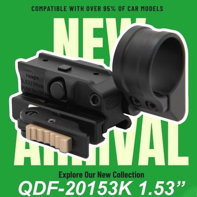 EvolutionGear Maded: QDF-20153K H39mm Magnifier Mount for Aimpoint T-2 / 3X-C