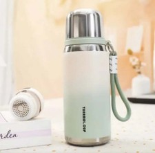 600ml Stainless Steel Thermal Flask Insulated Vacuum Travel Tea Coffee Mug Therm