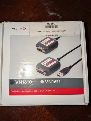 Vector VN1610 CAN INTERFACE Cable USA SELLER