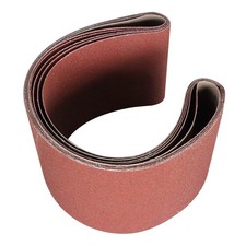 5Pcs 6" 48" 80 Grit Aluminum Oxide Sanding Belts Belt Sander Sandpaper US