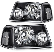 For Ford Ranger 2001-2011 Front Headlights Assembly Pair Clear Lens Headlights For Ford Ranger 2001-2011 Front Headlights Assembly Pair Clear Lens Headlights