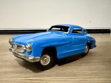 LARGE Vintage Japan 1950's Mercedes Benz 300SL Battery Operated Tin LItho Toy