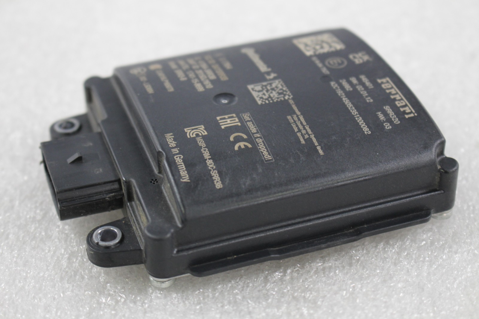 Ferrari 296 GTB, Rear Radar Control Module, Used, P/N 845401