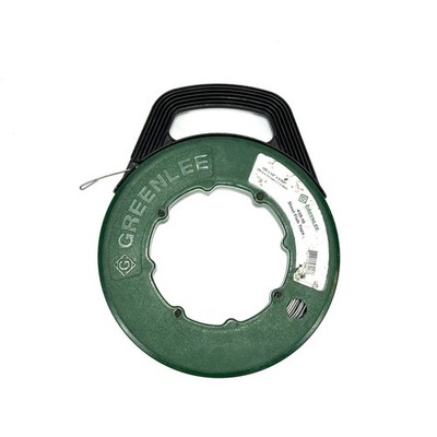 Greenlee 438-10 Steel Fish Tape 125ft 1/8'' Electrician Wire Puller FAST SHIP