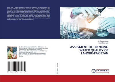 Zainab Abbas (u. a.) | ASSESMENT OF DRINKING WATER QUALITY OF LAHORE-PAKISTAN