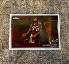 2009-10 Topps Chrome LeBron James /999 Rare Cavaliers 