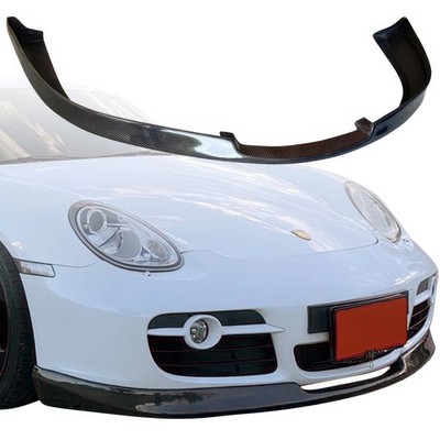 ModeloDrive Carbon Fiber TART Front Lip Valance (987) for Cayman Porsche 06-08 