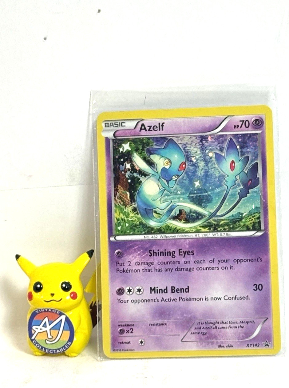 Pokémon Azelf XY142 XY Holo Card