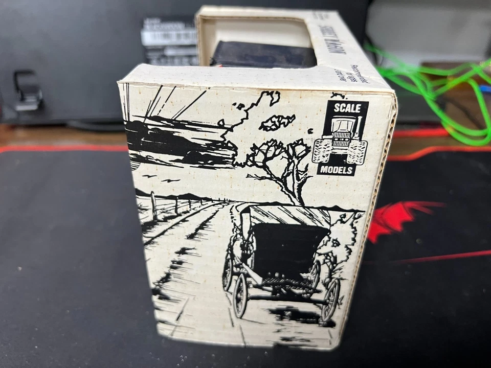 Vtg ERTL Diecast 1/16 Allison Chalmers Surrey Wagon #FT- 0497 New In Box RARE V1 - Image 4 of 4