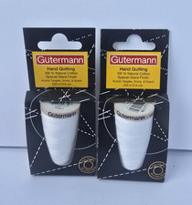 Gutermann 100 Natural Cotton Thread Special Glace Finish 218 Yards No 5709 2 Pc