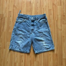 Vintage Y2K essential faded baggy lightwashed distressed Levi's jorts Size 33 