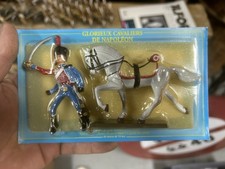 STARLUX NAPOLEON EMPIRE Plomb: Cavalier HUSSARD 12eme régiment compagnie d'élite