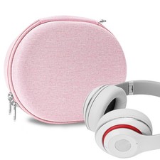 Geekria Carrying Case for Beats Studio Pro, Studio 3, Studio 2 Headphones Pink 