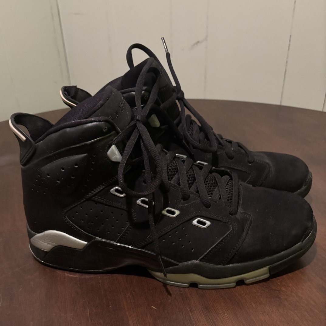 Black Nike Air Jordan 6-17-23 Sneakers