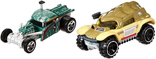 Hot Wheels Boys Star Wars Character 2 Car, Pack of 2