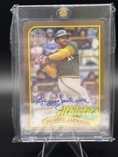 2024 Topps 35th Anniversary REGGIE JACKSON GOLD Auto /50