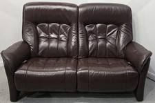 Himolla Rhine 2.5 Seater Leather Recliner Sofa W/ Integral Footrests 261125