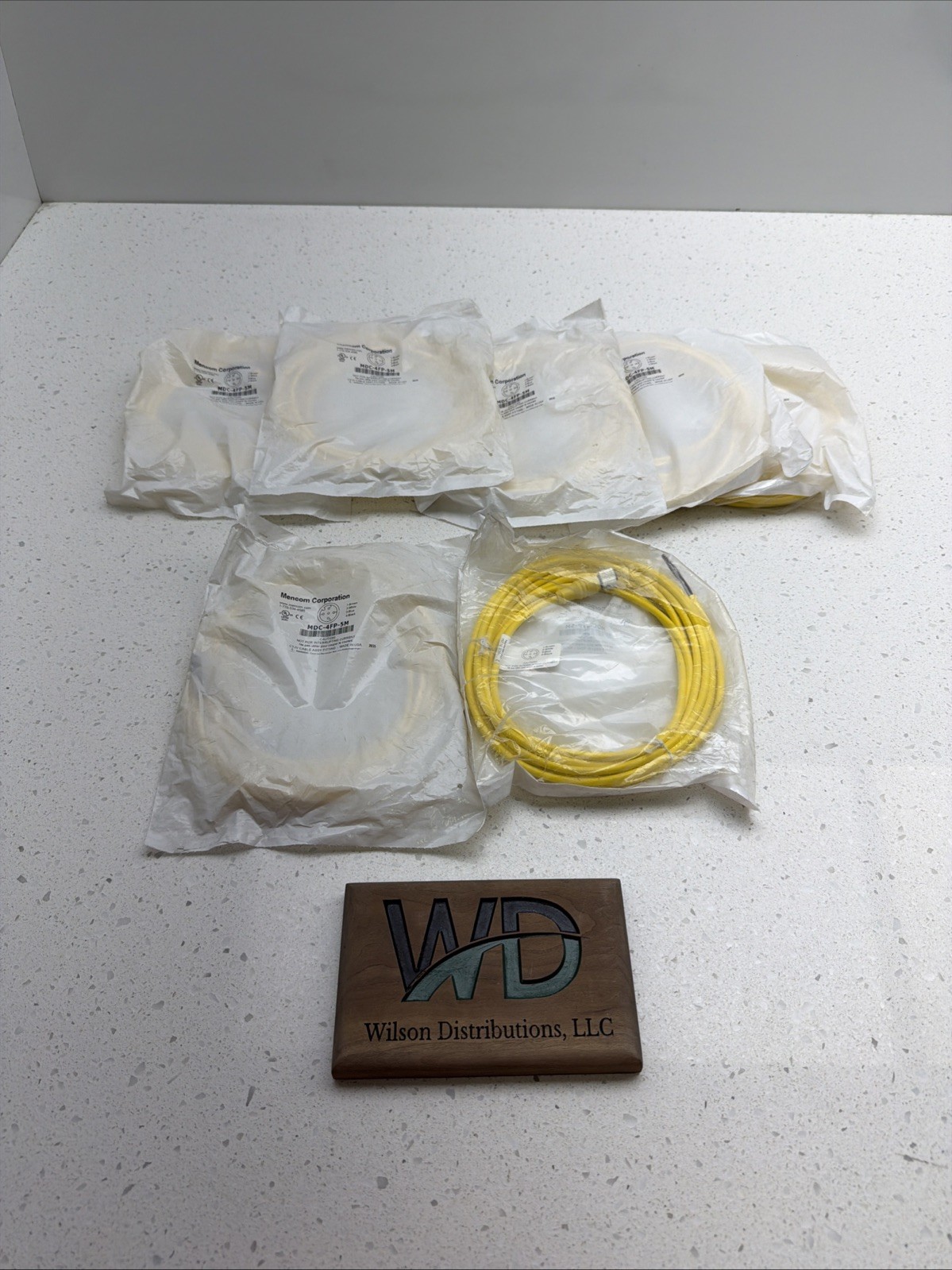 MDC-4FP-5M Mencom Corporation Cable Cordset (Lot of 7)