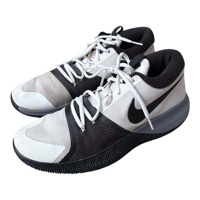 Nike Zoom Assersion EP Basketball Shoes Mens 10 White Black Gray 917505-100